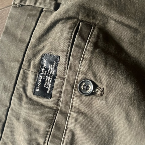 Mason Athletic-Fit Chino Banana Republic 32X30 - Picture 3 of 4